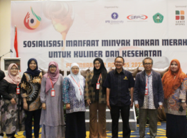 BPDPKS Gandeng IPB University Sosialisasikan Manfaat Minyak Makan Merah di Pekanbaru untuk Pencegahan Stunting