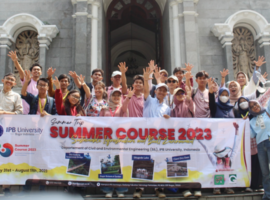 Departemen Teknik Sipil dan Lingkungan IPB University Gelar International Summer Course