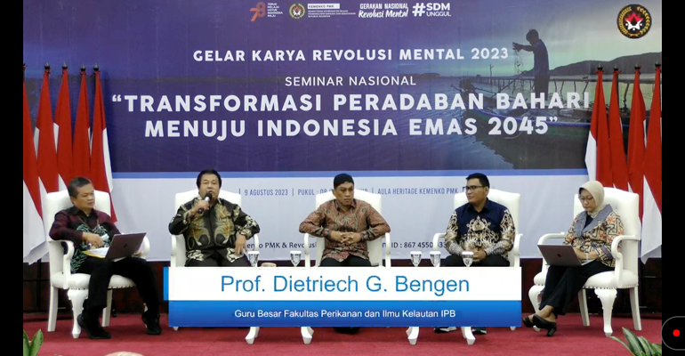 Guru Besar IPB University Sebut Integrasi Budaya dan Iptek Kunci Transformasi Peradaban Maritim Menuju Indonesia Emas 2045