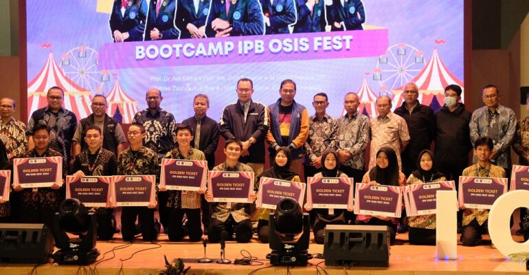 IPB OSIS Fest 2023: 15 Ketua OSIS Terbaik Masuk IPB University Lewat Golden Ticket