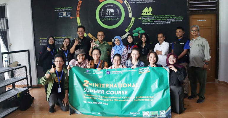 SKHB IPB University Selenggarakan Summer Course dengan Fokus pada Konservasi Badak Sumatera