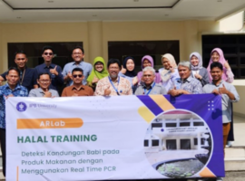 Unit Laboratorium Riset Unggulan Gelar Halal Training Deteksi DNA Babi