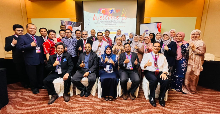 Departemen Fisika IPB University sebagai Co-organizer pada Konferensi Fotonik Dunia InCape 2023 di Kuala Lumpur