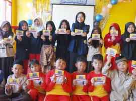 Festival Anak, Penutup Kegiatan Edelweis XII di Desa Galudra Kabupaten Cianjur