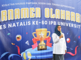 Jaga Sportivitas dan Persaudaraan, IPB University Gelar Turnamen Olahraga Dies Natalis Ke-60