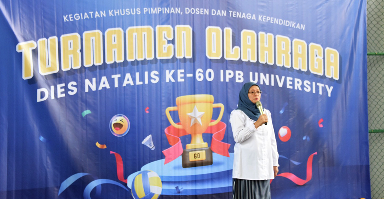 Jaga Sportivitas dan Persaudaraan, IPB University Gelar Turnamen Olahraga Dies Natalis Ke-60