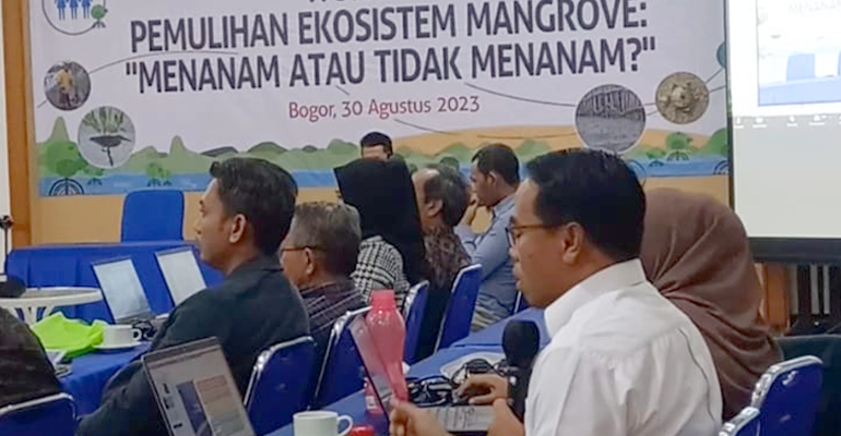 PKSPL IPB University Selenggarakan Workshop Bahas Pemulihan Ekosistem Mangrove