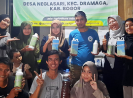 Mahasiswa IPB University Ciptakan NEOLOF, Alat Fermentor Pupuk Organik Cair dan Ecoenzym dari Jambu Kristal Afkir