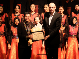 Dihadiri Duta Besar Ceko, Agria Swara IPB University Sukses Gelar Konser Pra-Kompetisi “Swara Nusa”
