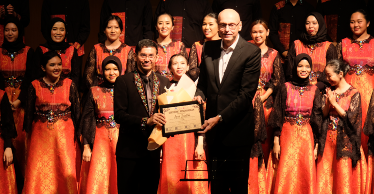 Dihadiri Duta Besar Ceko, Agria Swara IPB University Sukses Gelar Konser Pra-Kompetisi “Swara Nusa”
