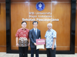 Prodi Bioteknologi SPs IPB University Datangkan Profesor dari Korea Bahas Tentang Enzyme Biotechnology