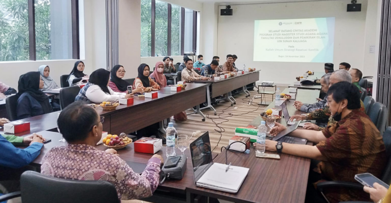 Care IPB University Gelar Kuliah Umum Strategi Resolusi Konflik bagi Mahasiswa Pascasarjana Prodi SAA UIN Yogyakarta