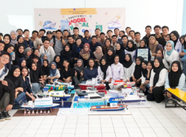Festival Model Kapal, Pameran Karya Mahasiswa IPB University Hasil Pembelajaran MK Kapal Perikanan