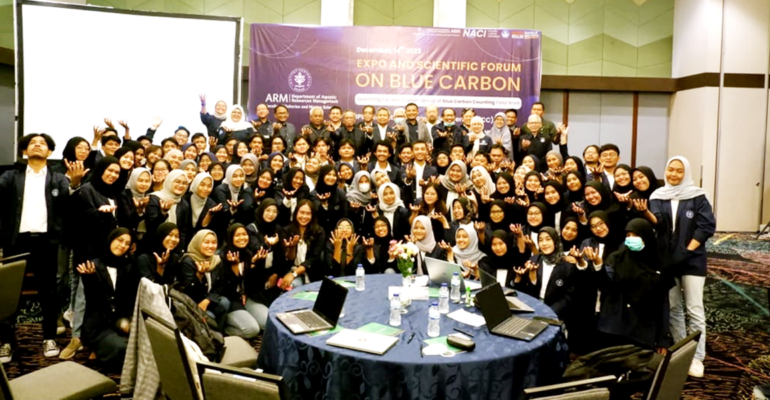Implementasi PKKM, Mahasiswa MSP IPB University Paparkan Proyek Penerapan Pengetahuan Blue Carbon