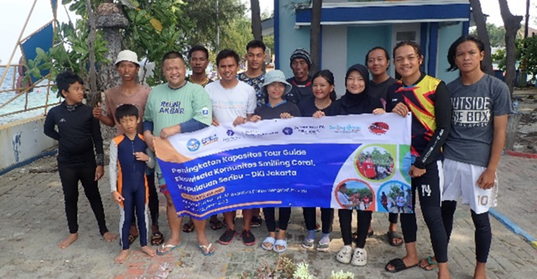 Tim Dosen Mengabdi Inovasi Tingkatkan Kemampuan Bahasa Inggris Para Tour Guide di Kepulauan Seribu