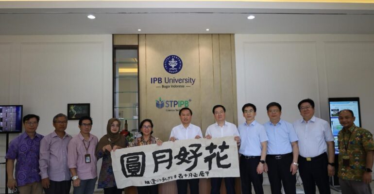 Delegasi Weihai-China Jajaki Kerja Sama dengan LKST IPB University
