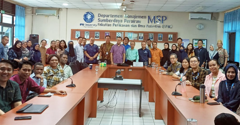 LRI i-MAR IPB University Datangkan Delegasi dari INOS-Universiti Malaysia Terengganu Perkuat Kolaborasi Riset