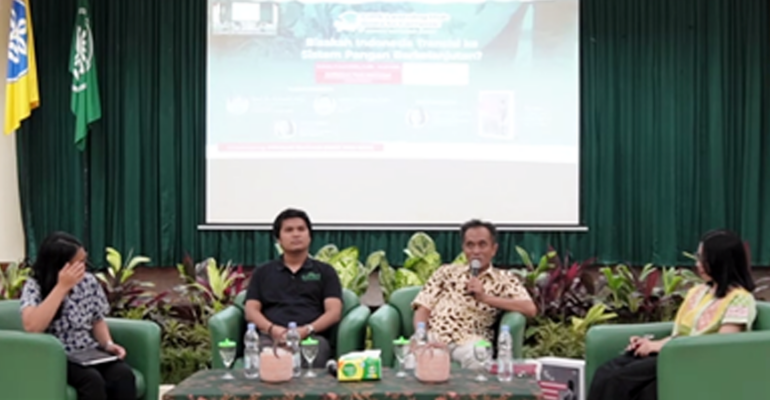 Agar Sistem Pangan Indonesia Lebih Aman, Profesor IPB University: Butuh Inovasi Khas dan Agregasi Lahan