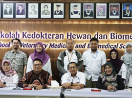 Delegasi Fakultas Kedokteran Undip Lakukan Benchmarking ke SKHB IPB University
