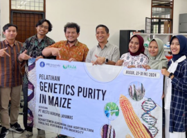 Departemen AGH IPB University Gelar Pelatihan Genetics Purity in Maize