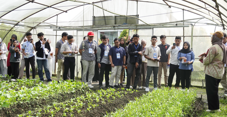 Kunjungi ATP, Peserta CEO School IPB University Dapatkan Pembekalan Digital Farming dan Ekosistem Bisnis