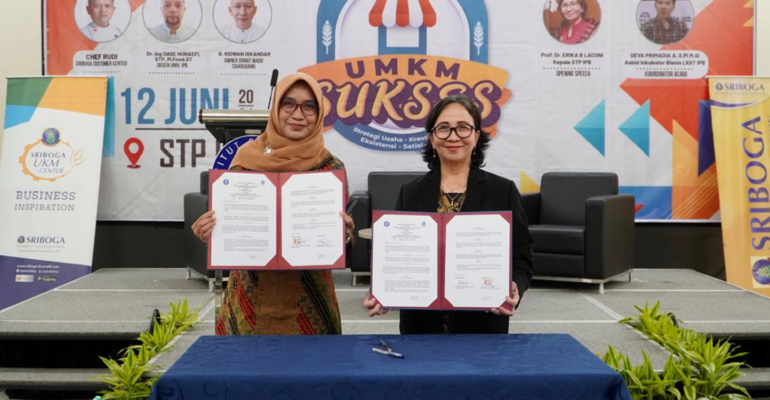 PT Sribogra Flour Mill dan LKST IPB University Gelar Seminar Sharing Bisnis UMKM Sukses