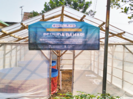 BEM FPIK IPB University Buat Kolaborasi Bersama Pemuda Desa Ciampea Udik Ciptakan Greenhouse dan Kolam Terpal