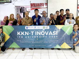 Enam Program Mahasiswa KKNT Inovasi IPB University di Desa Karangsong, Indramayu