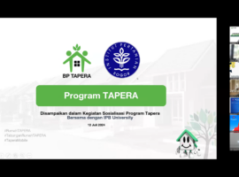 IPB University Gelar Sosialisasi Program TAPERA bagi ASN