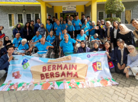 Mahasiswa IPB University Berikan Rekreasi Bermakna untuk Anak, Lansia dan Disabilitas di Bogor dan Sukabumi