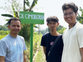 Mahasiswa KKNT Inovasi IPB University Buat Program Jawara Tak Sekadar Papan Nama Jalan