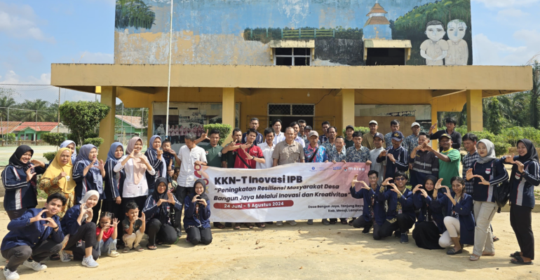 Mahasiswa KKNT Inovasi IPB University Siap Berkontribusi untuk Desa Bangun Jaya, Kabupaten Mesuji