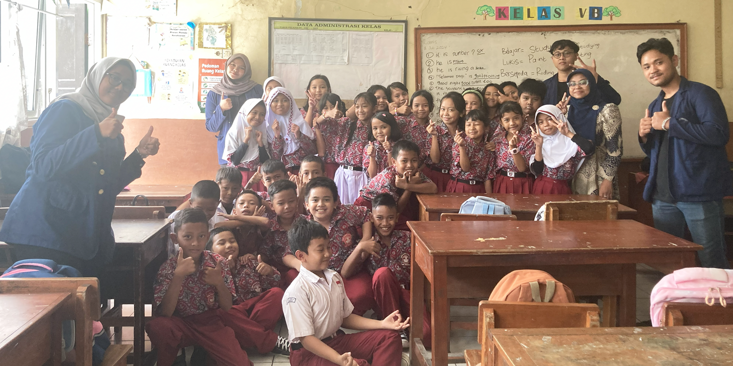 Tingkatkan Literasi Anak Desa, Mahasiswa KKNT Inovasi IPB University Adakan Program ‘Gemilang’
