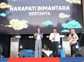 Cinta Laura Beri Pesan Inspiratif Kepada Mahasiswa Baru IPB University 61 Narapati Bimantara