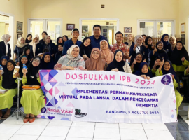 Dosen IPB University Manfaatkan Virtual Tour untuk Cegah Demensia pada Lansia di Bandung