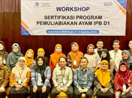 Fakultas Peternakan IPB University Gelar Workshop Sertifikasi Pemuliabiakan Ayam IPB D1 IPB