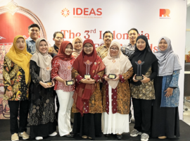 IPB University Borong Lima Penghargaan Program Komunikasi di IDEAS 2024