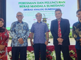 Pemkab Sumedang dan IPB University Luncurkan Beras Analog Mandala Sumedang Pangan Alternatif Atasi Kelangkaan