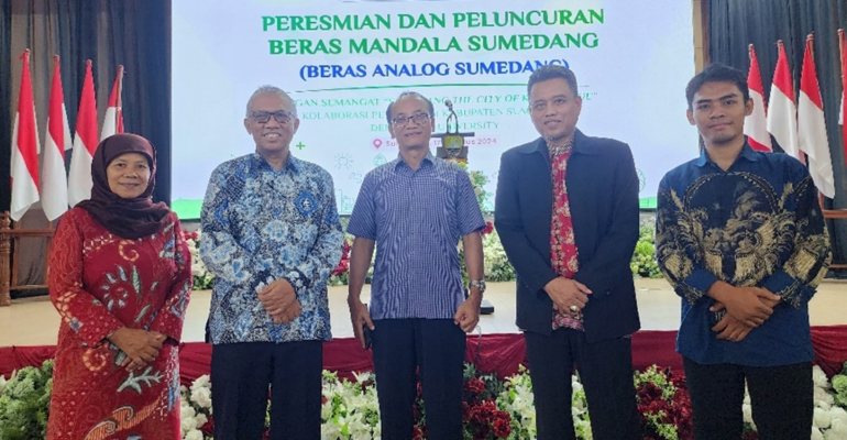 Pemkab Sumedang dan IPB University Luncurkan Beras Analog Mandala Sumedang Pangan Alternatif Atasi Kelangkaan