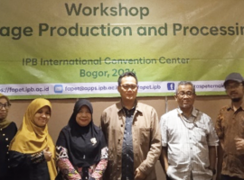 Fakultas Peternakan IPB University Kembali Gelar Workshop on Forage Production and Processing