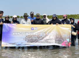 Mahasiswa KKNT Inovasi IPB University Adakan Penanaman 500 Mangrove Bersama Komunitas Pecinta Mangrove