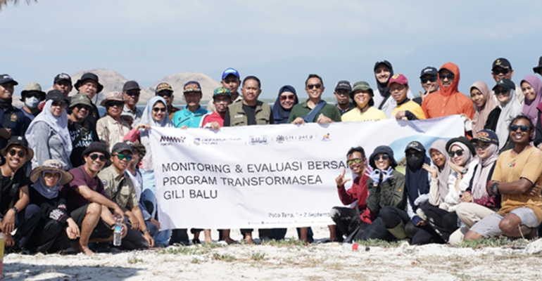 PKSPL IPB University Lakukan Monitoring Program Transformasea Gili Balu Bersama PT Amman dan Pemda NTB