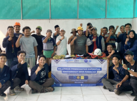 PPK Ormawa FMSC IPB University Tingkatkan Keselamatan Petani Durian Karacak dengan Pelatihan K3 Intensif