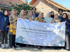 Tanggap Stunting Tim KKNT Inovasi IPB University dan Para Ibu Balita di Kendal Gelar Demo Masak Nugget Ikan