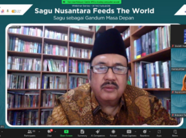 Webinar Series TNC IPB University Indonesia Bisa Suplai Pangan Dunia dengan Sagu