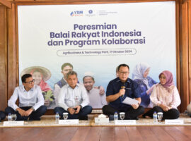 DPMA IPB University dan YBM BRILiaN Resmikan Balai Rakyat Indonesia