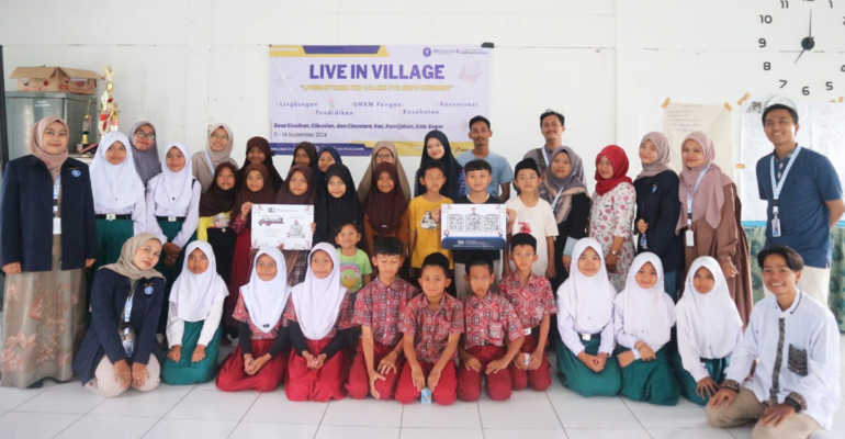 Forum Wacana IPB University Laksanakan Live in Village di Tiga Desa Pamijahan Bogor