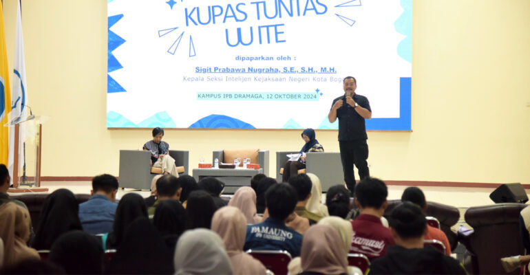 Penggunaan Media Sosial yang Bijak dan Bertanggung Jawab Jadi Fokus Edukasi UU ITE di IPB University