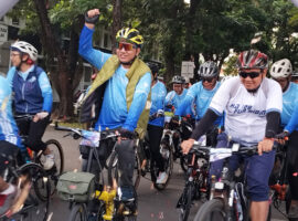 Semarak Dies Natalis ke-61, Himpunan Alumni IPB University Adakan Fun Riding 2024