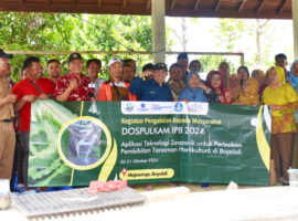 Dosen IPB University Tularkan Inovasi Media Zeoponik di Kampung Halaman Boyolali